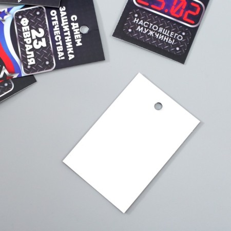 Cardboard "23.02" set 10 pcs (5 types) 4x6 cm-3