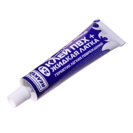Liquid Latka with PVC glue Reaktor, white color, 40 g, 30 ml-3