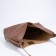 Magnet bag bag, lightning cosmetic bag, brown color