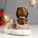 Suvenir Polystone Light "Baby and White Bear - Gathering by the fire" 12.5x8x13.5 cm