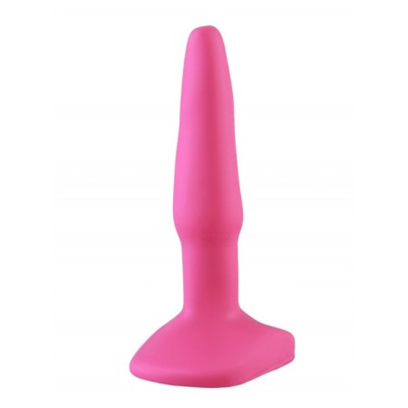 Anal stimulator jaga jaging No. 4, without vibration, 10 x 2 cm, pink-1
