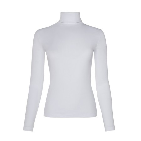Turtleneck female, white color, size 46-48 (l)-7