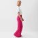 Women's pants Minaku: Casual Collection, pink color, size 46