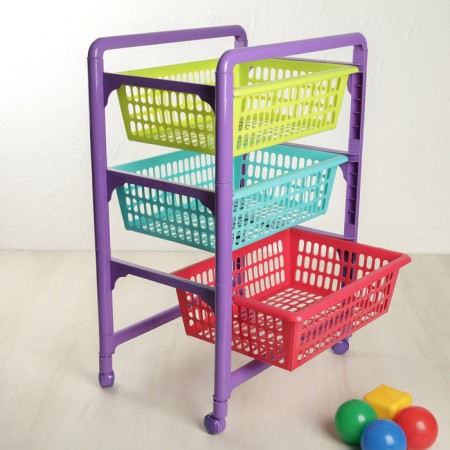 Rainbow toys to the toys on wheels, with extending trays-1