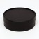 Box - tube 2 in 1, low with a deaf cover "Black", 21 x 7 - 18 x 6 cm