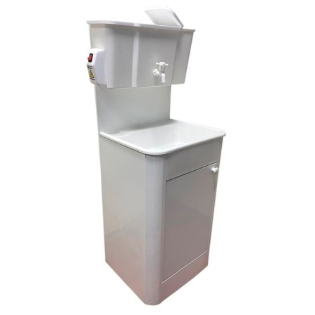 Washbuilder "Aquarius", Dachny, with AVN, Plastic Moika, 1200 W, 17 L, White-2