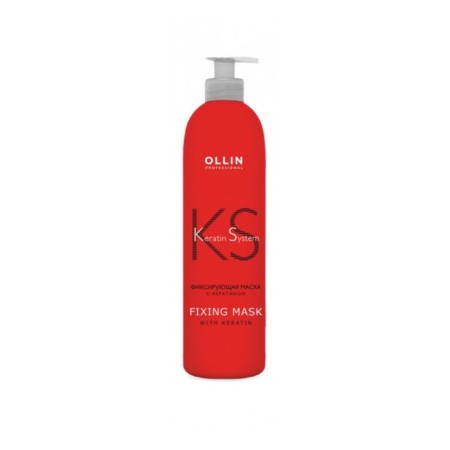 Fixing mask with keratin Ollin Keratine System, 500 ml