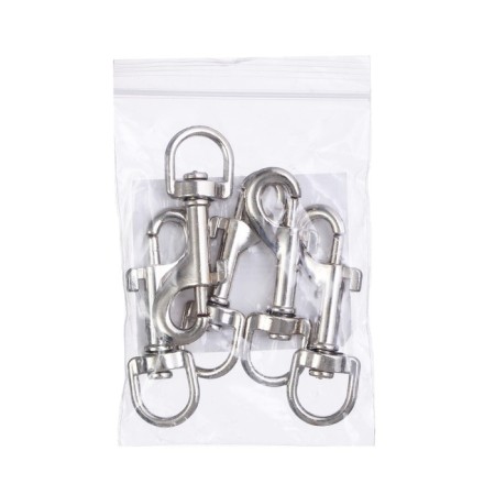 Carabiner with a semicircular base, 5 cm (eyeless width 1.1 cm)-2