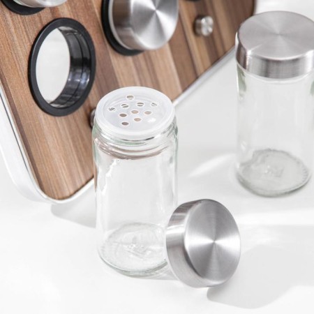 Set for spices on the stand "Modern", 28.5 × 12 × 18.5 cm, 90 ml, 4 × 9.5 cm, 6 pcs-3