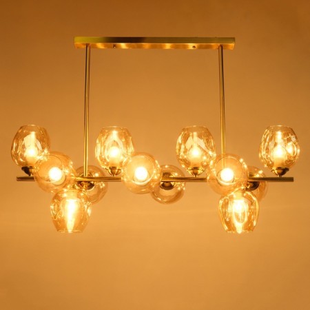 Causte "Dallas" 12he27 40W Brass 124x49x76 cm-2
