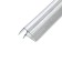 Corner profile for polycarbonate, thickness 4 - 6 mm, length 6 m, universal