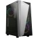 Zalman S4 Plus case, without BP, ATX, MIDI-Tower, Black