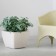 Kashpo for flowers "Wave" 30x30x34 cm, 40 l, sandy marble color