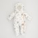 Kinderlitto children's overalls “New Assorted. Buses ", height 56-62 cm, beige color