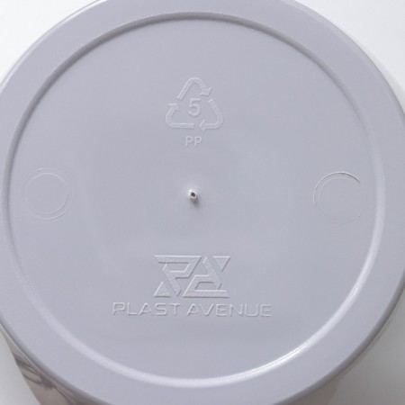 Kashpo for flowers with an insert "grace", 2 l, color gray color-3