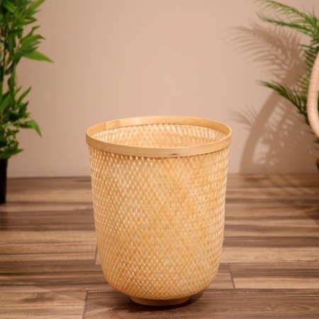 Wicker basket, from bamboo 35x35x43 cm