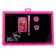 The board is magnetic double -sided, under the marker and chalk, chalk 3 pcs. in a typewriter, marker, magnets 2 pcs., Mix color