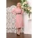 Women's dress, size 46, pink color