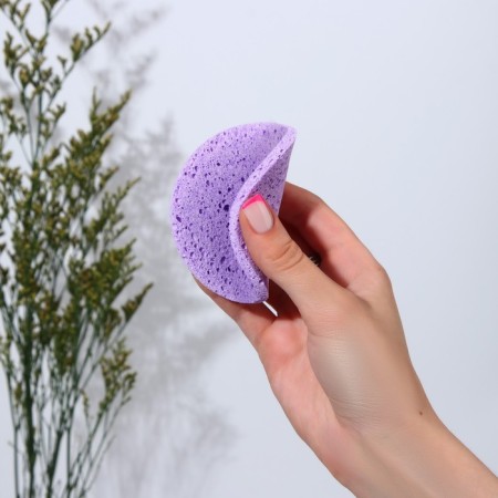 Sponge for washing, round, mix color-2