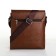 Male bag, brown color