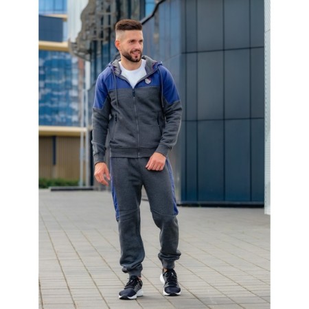 Sports costume men's ise, size 50, blue color, gray color