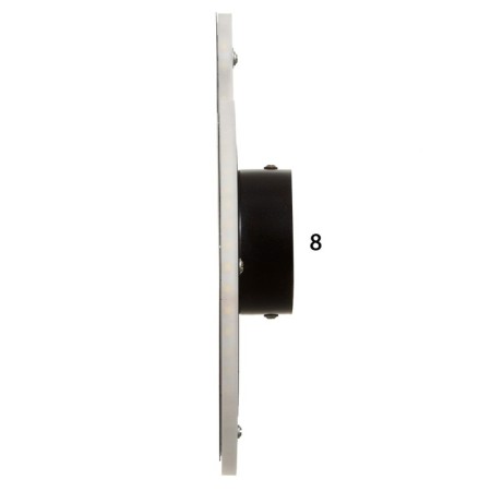 Bra "Seldo 3" LED 20W 4000K Black 25x20x3.5 cm-5