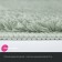 A set of mats for the bathroom IDDIS, 50x80 cm, 50x50 cm, microfiber, color light green
