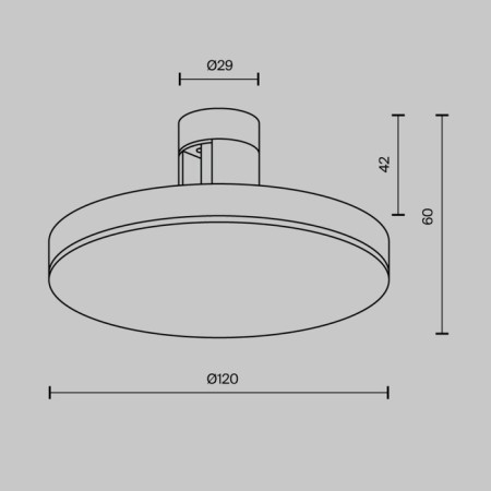 Technical TR152-1-7W3K-BS Plato, 120x120x51 mm, LED, 7W, 230LM, 3000K, Brass Color Small-7