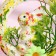 Decorative Easter suspension "Bunny in the grass" 5 × 15 × 15 cm