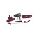 Vacuum cleaner Pioneer VC460S 2V1, vertical, 120W, 800 ml, wine color