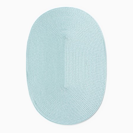 Serving shade "Oval", central blue, 45*30 cm-1