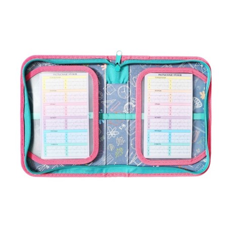 Penal 1 section, 140 x 200 x 40 mm, 2 folding strips, fabric, PCT 09-20-1 "Fluffy Friend"-3