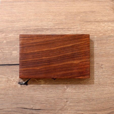 Casket "leaves" wood 20x13x6 cm-6