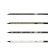 Chernographic pencil with Erichkrause "Magic Sky", HB, Grifel D = 2.2 mm, wood, three -sided with a print, in a tube, mix