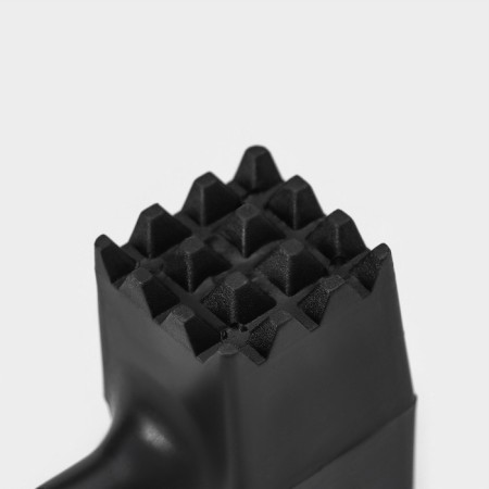 A hammer for meat of the share "square", 25 cm, black color-4
