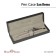Automatic ballpoint handle, 1.0 mm, BrunovisConti San Remo, blue rod, gray metal case Soft Touch, in case