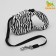 Roulette "Paw", 5 m, up to 35 kg, zebra print