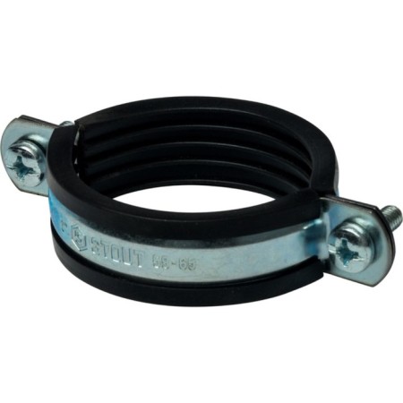 Plumbing plumbing Stout SAC-0020-100002, 2 ", 59-65 mm, hairpin screw +dowel plastic-1