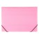 Folder-carte, 12 departments, 600 μm, Erichkrause "Diagonal Pastel", elastic band, embossing, mix
