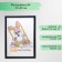 Photo frame plastic 21x30 cm black (189)