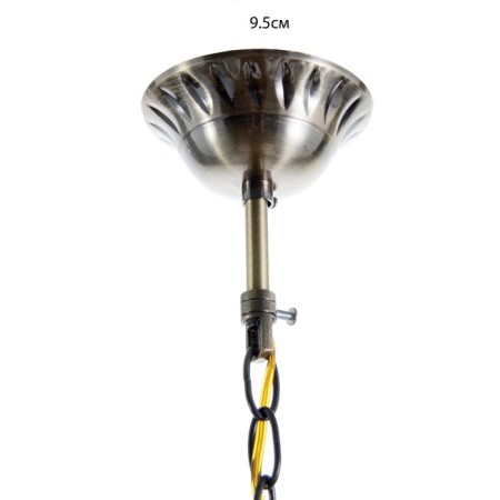 Virginia chandelier 5x40W E14 bronze 58x58x76 cm. Model F761TT-671-8