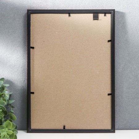 Photo frame plastic 21x30 cm bronze (580)-3