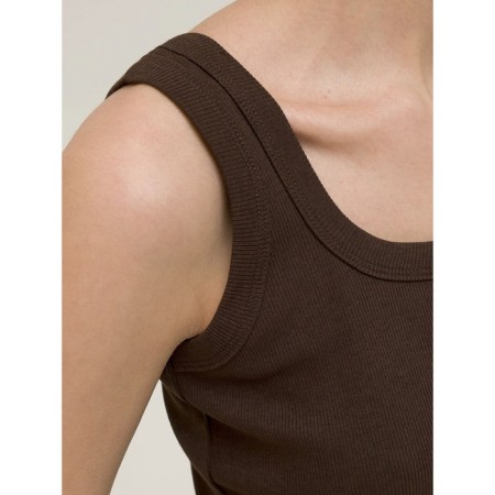 T -shirt female, size 46, chocolate color-2