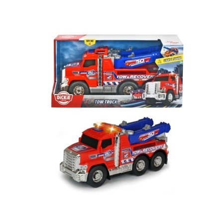 Tow truck, 32 cm, light, sound, mobile details-1