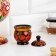 Set "Berry", 6 items: 2 boards, 3 banks, shelf 30 cm, Khokhloma