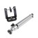 Luazon tripod desktop, for phone, 18 cm, silver