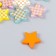A set of beads for creativity tree "Star in the cell" set of 10 pcs 2x2x0.5 cm