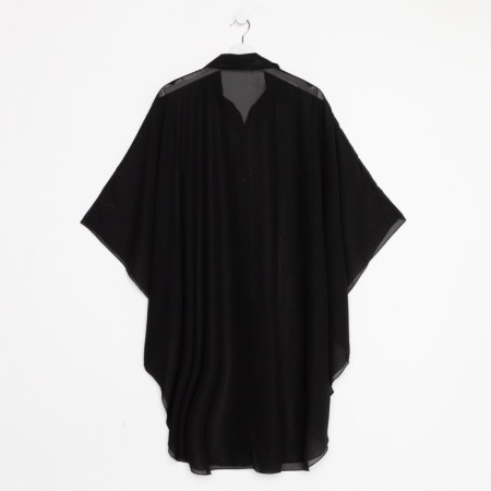 Tunic beach female, black color, size 50-9