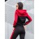 Female ishomine is a suit, size 46, black color, burgundy