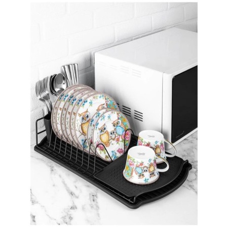 Janet dishes, table, gray-1